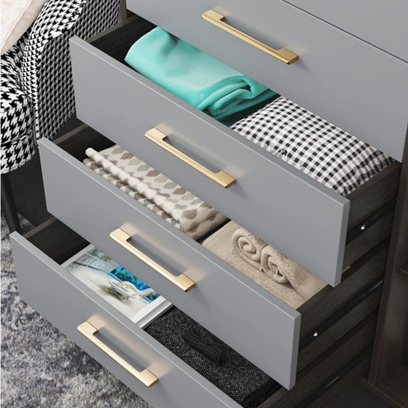 Dani Solid Aluminium Handles Black And Gold