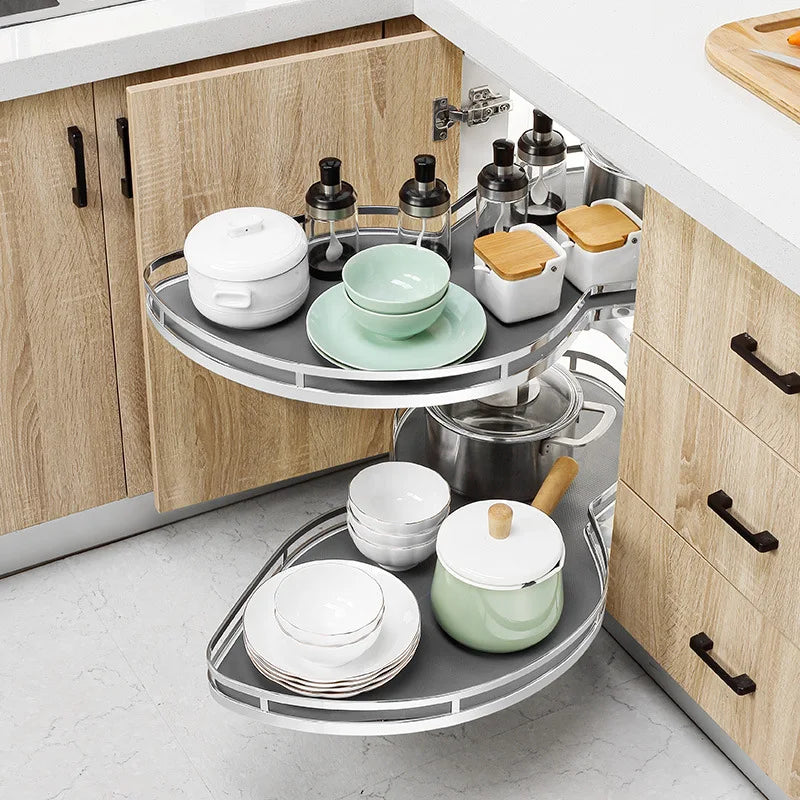 Kitchen Corner Cabinet Pull Out Kidney Storage