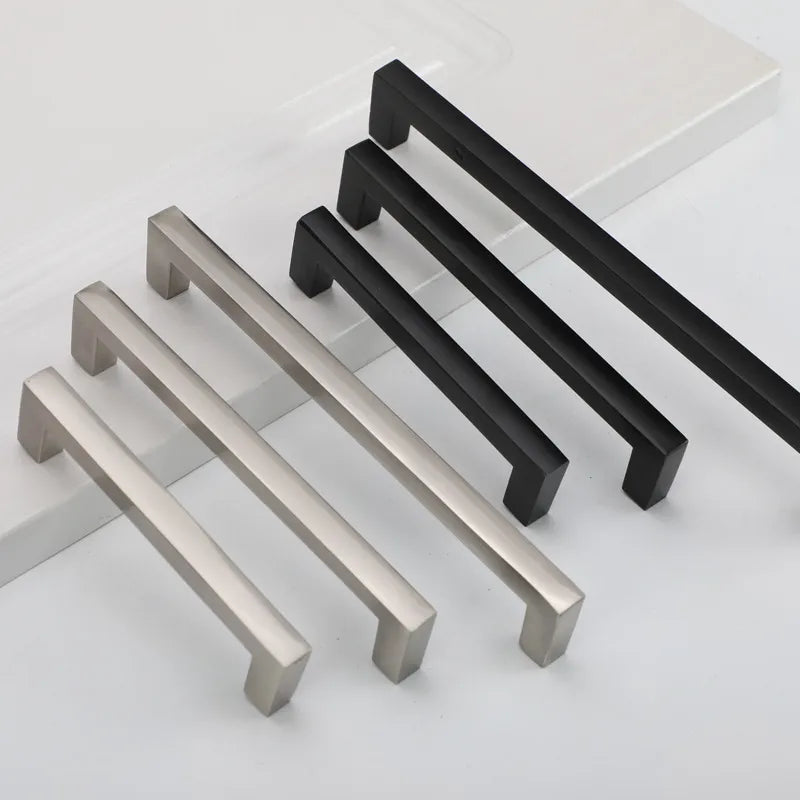 Echo 1 Door Handles Modern Style Straight Square Design