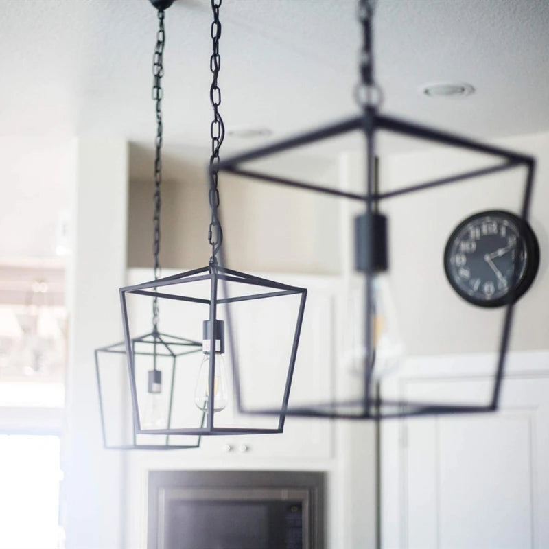 LED Pendant Vintage Loft Lantern Classic Style