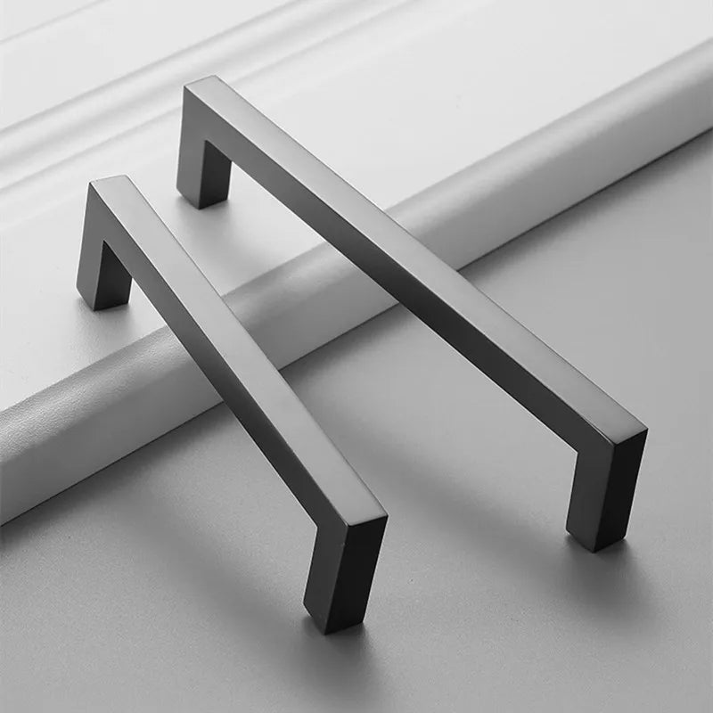 Echo 1 Door Handles Modern Style Straight Square Design