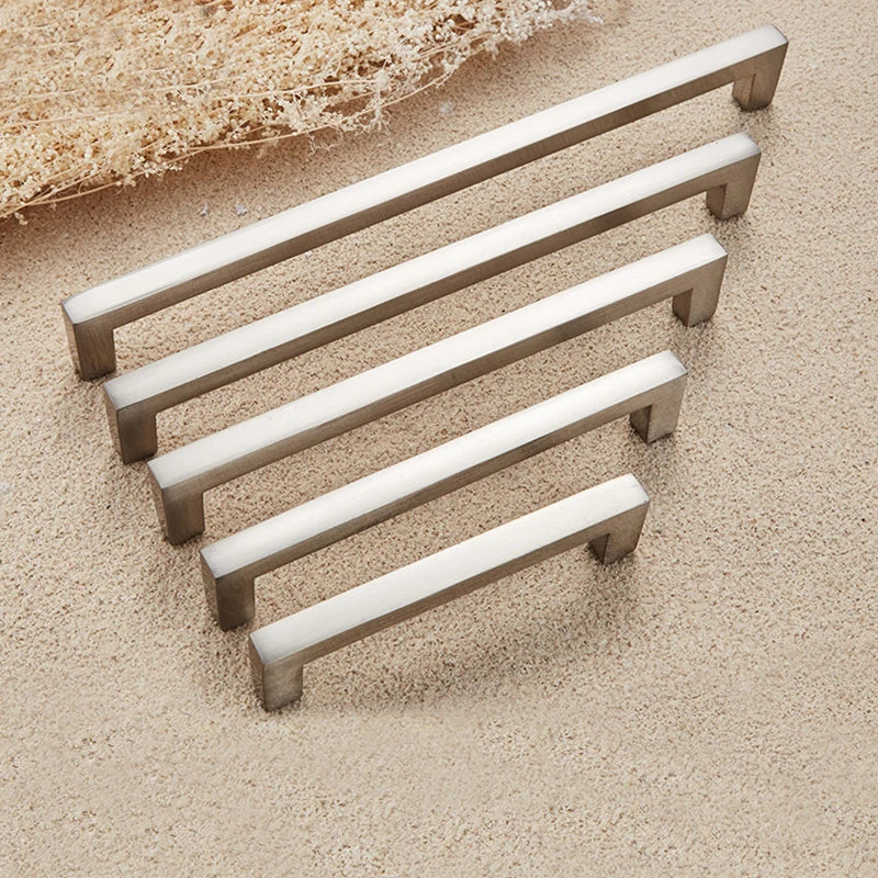 Echo 1 Door Handles Modern Style Straight Square Design