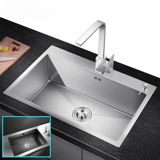 Oslo Stainless Steel Kitchen Sink With Black Option