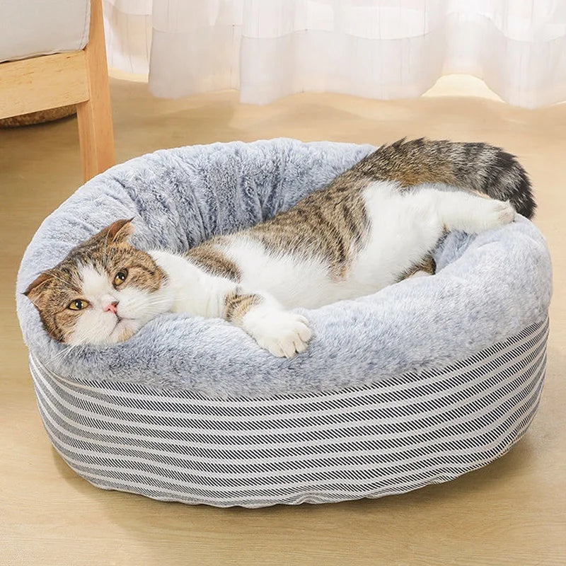 Comfortable Cotton Fluffy Warm Soft Pet Bed