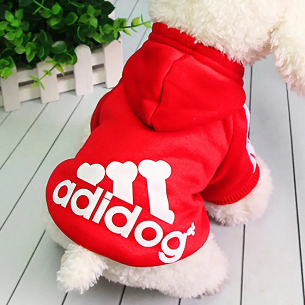 Adidog Pet Hoodies For  Small And Medium Dogs