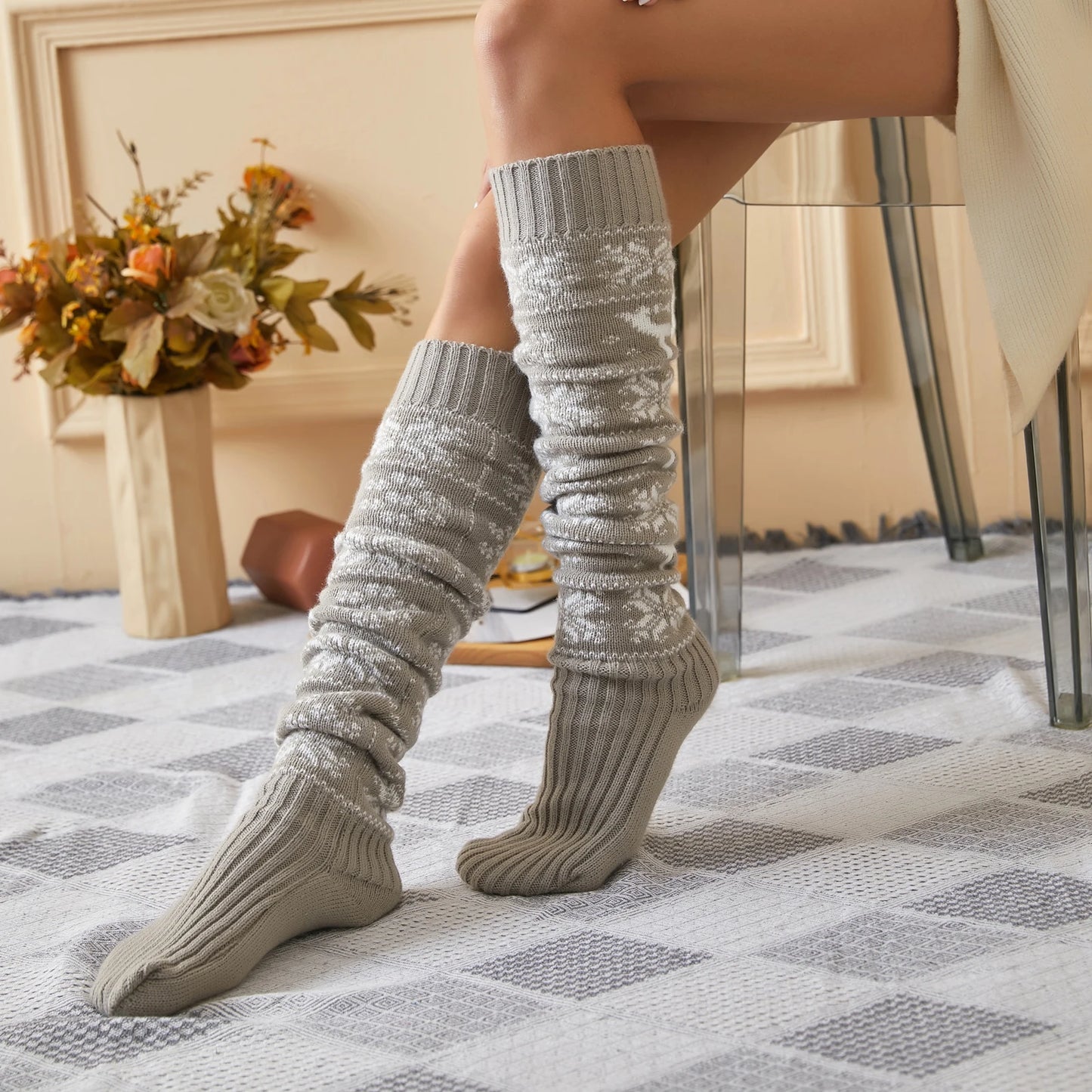 Women's Thigh High Socks ( Winter Warmers )