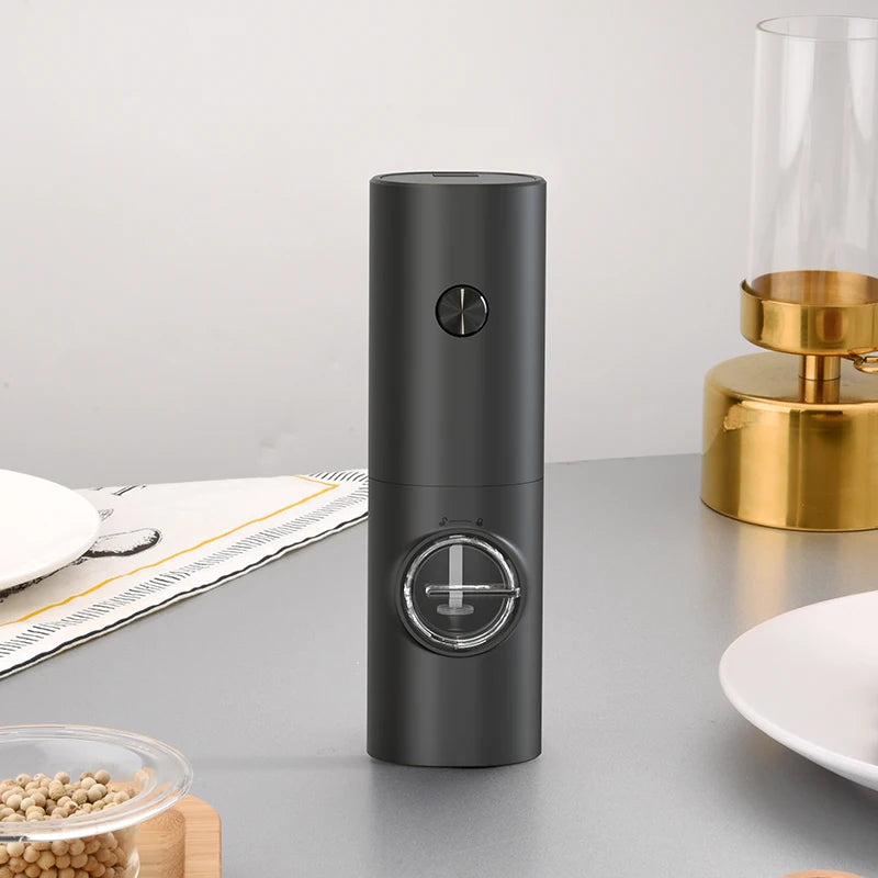 Electric Automatic Pepper Mill and Salt Grinder with LED Lights