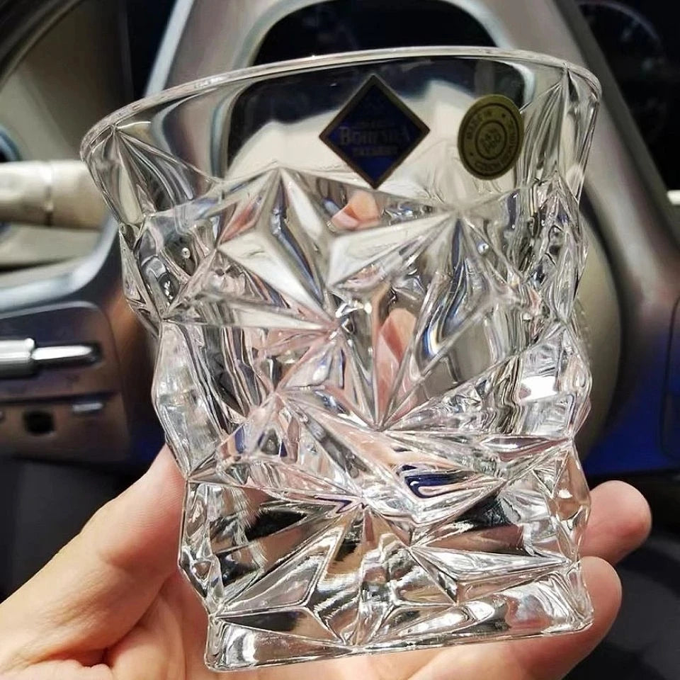 Beautiful Crystal Decanter With Glasses