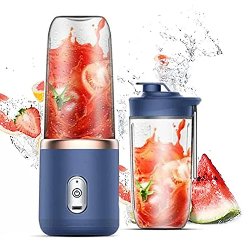 Electric Juicer 6 Blades USB Portable Smoothy Maker