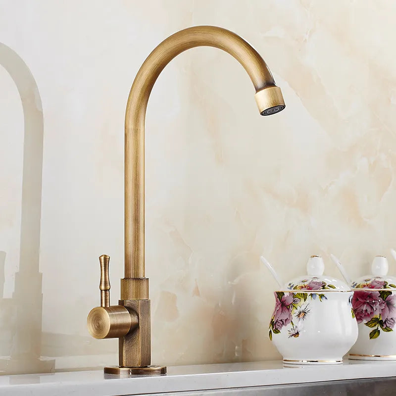 Alissa Quality Brass Brushed Mixer Tap