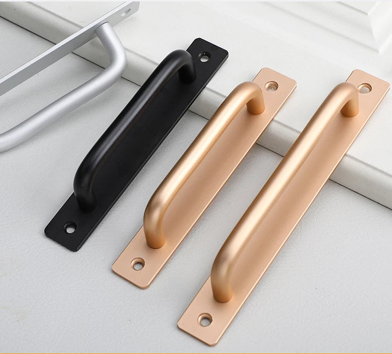 phoenix 96-128mm Kitchen Cabinet Door Handle Aluminium Black Gold And Silver