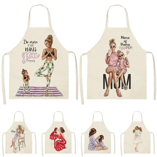 Mummmy and daughter Apron