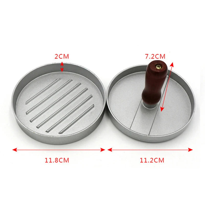 Hamburger Press, Non-Stick Burger Pres, Perfect Hamburger Mold Ideal for BBQ,Essential Kitchen & Grilling Accessories