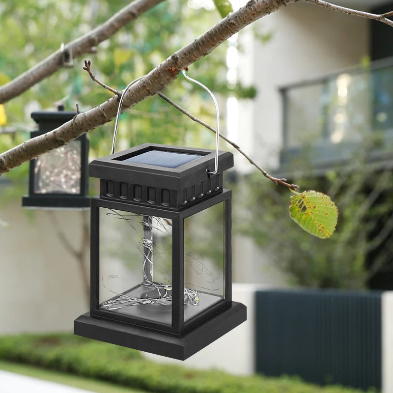 Outdoor Solar Lantern LED Light, Waterproof, Power Solar Lamp