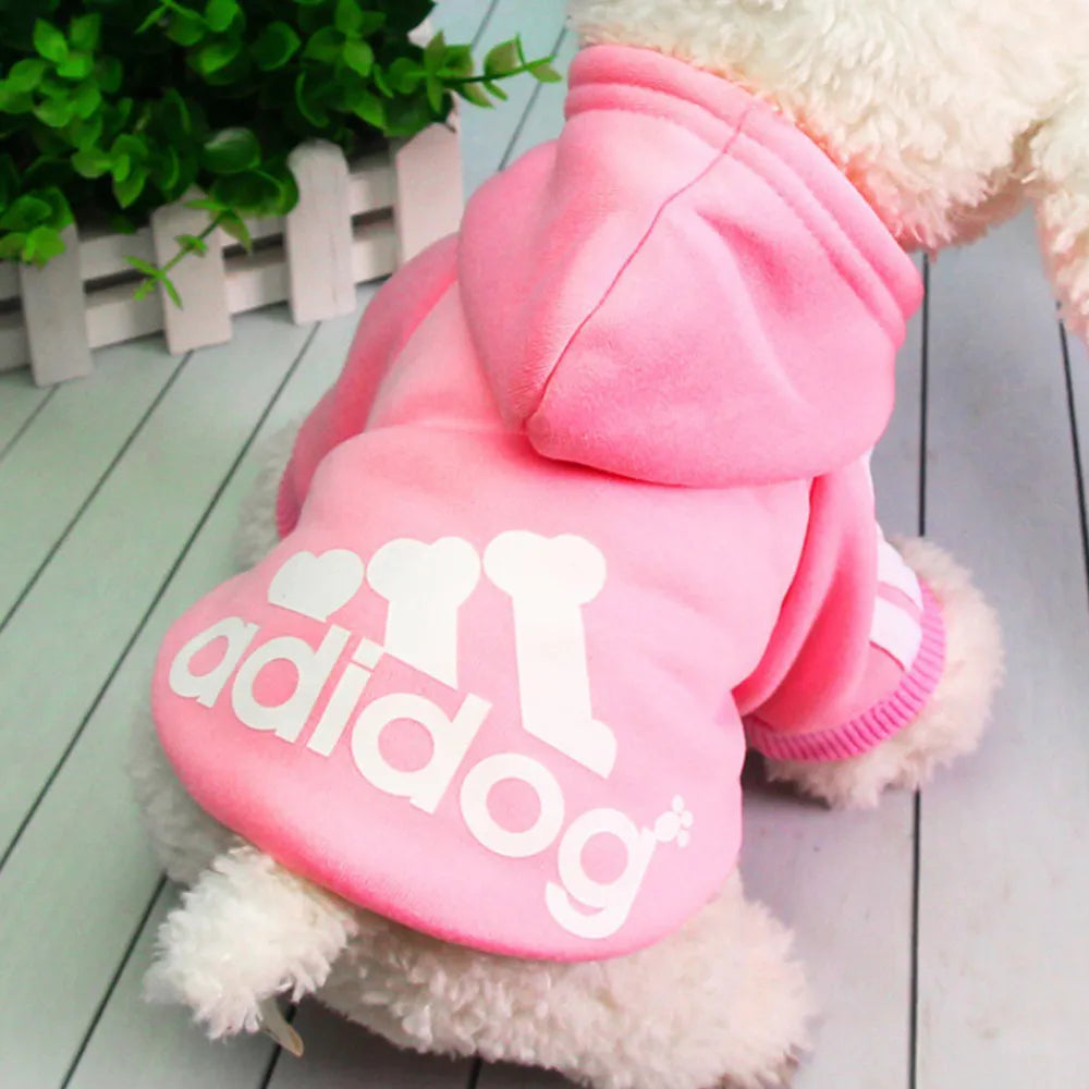 Adidog Pet Hoodies For  Small And Medium Dogs