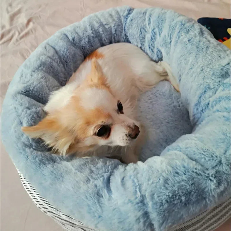 Comfortable Cotton Fluffy Warm Soft Pet Bed