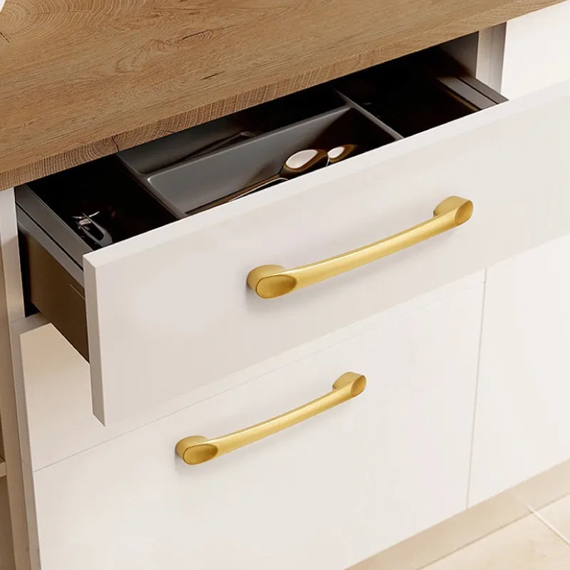 Sophia classic gold range of stunning kitchen handles and knobs